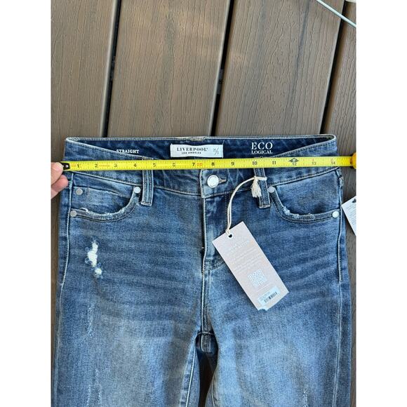 Liverpool Los Angeles Ecofriendly Bootcut Crop Jeans - Picture 7 of 11